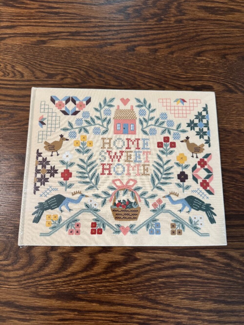 Rifle Paper Co. Embroidered Guest Book Home Sweet Home